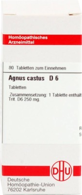AGNUS CASTUS D 6 Tabletten 80 St Tabletten