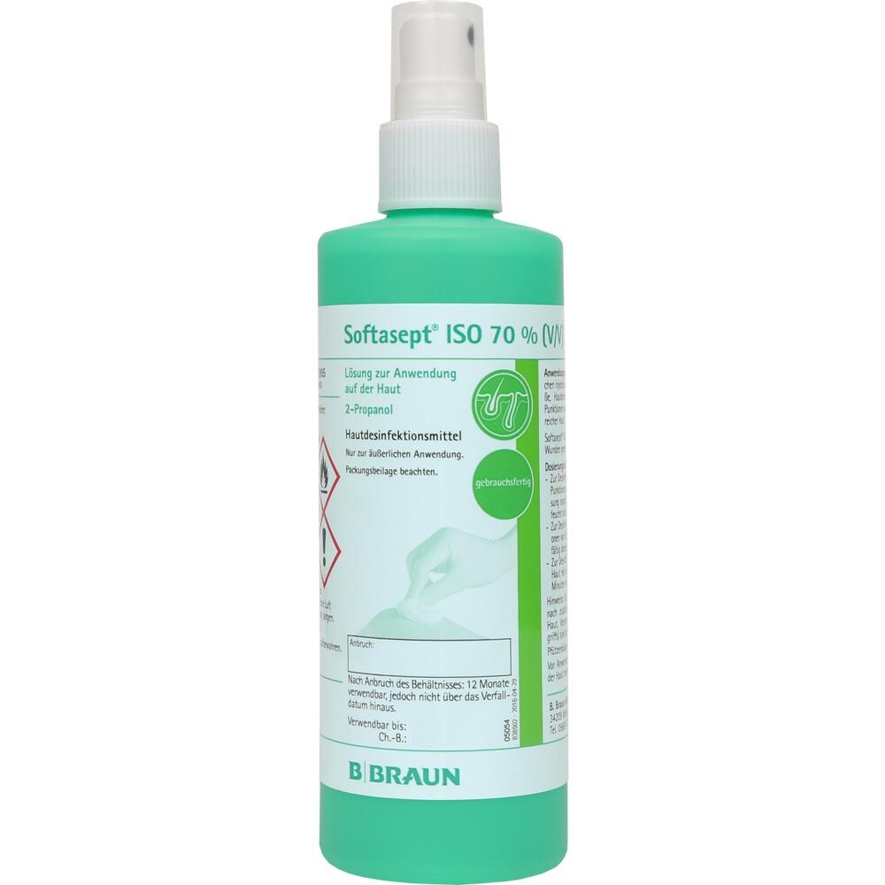 SOFTASEPT ISO 70% Lösung z.Anwendung a.d.Haut 250 ml Lösung 250 ml