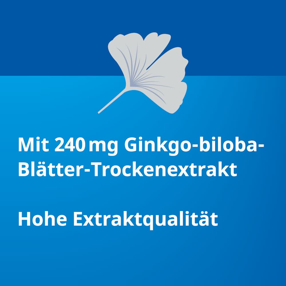 Ginkgo STADA 240mg - 2x 15 €-Aktion*  60 St Filmtabletten