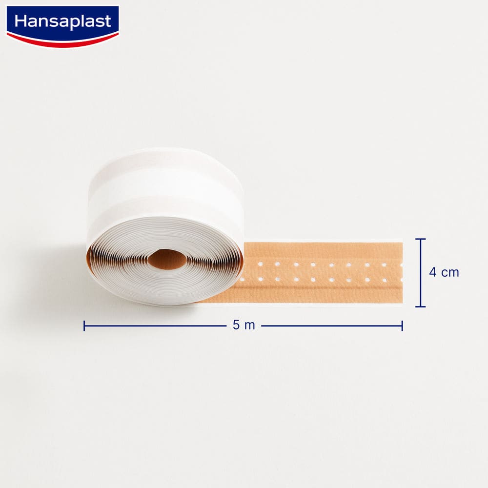 Hansaplast CLASSIC Atmungsaktiv 4cmx5m 1 St Pflaster