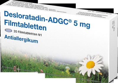Desloratadin-ADGC 5 mg  20 St Filmtabletten