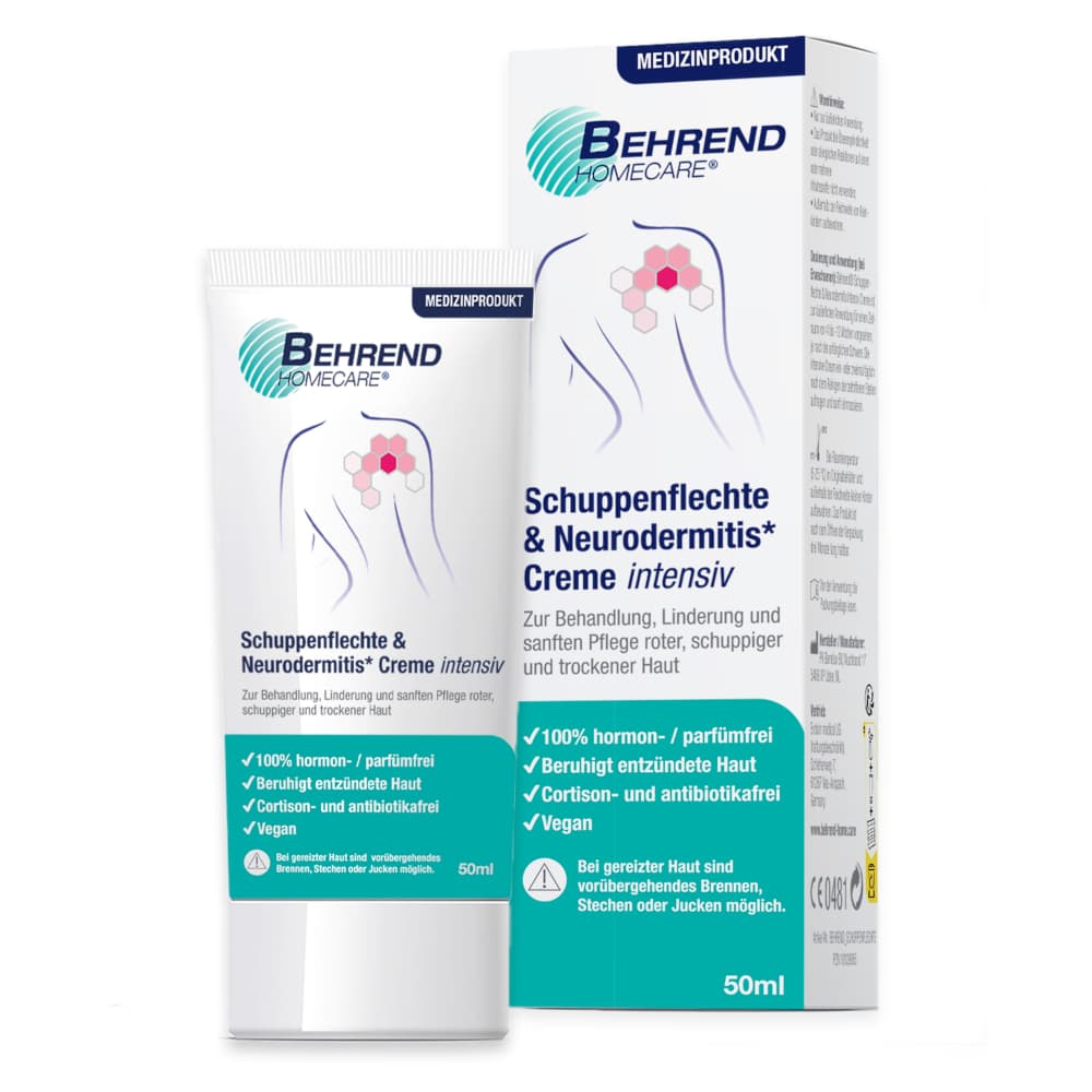 Behrend Schuppenflechte & Neurodermitis Creme intens 50 ml Creme 50 ml