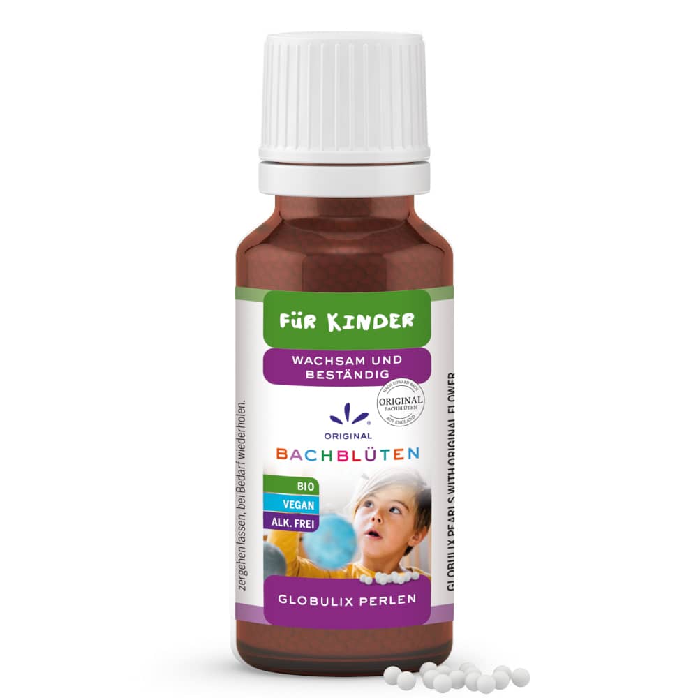 BACHBLÜTEN ORIGINAL Für Kinder Wachsam und beständig 20 g Globuli