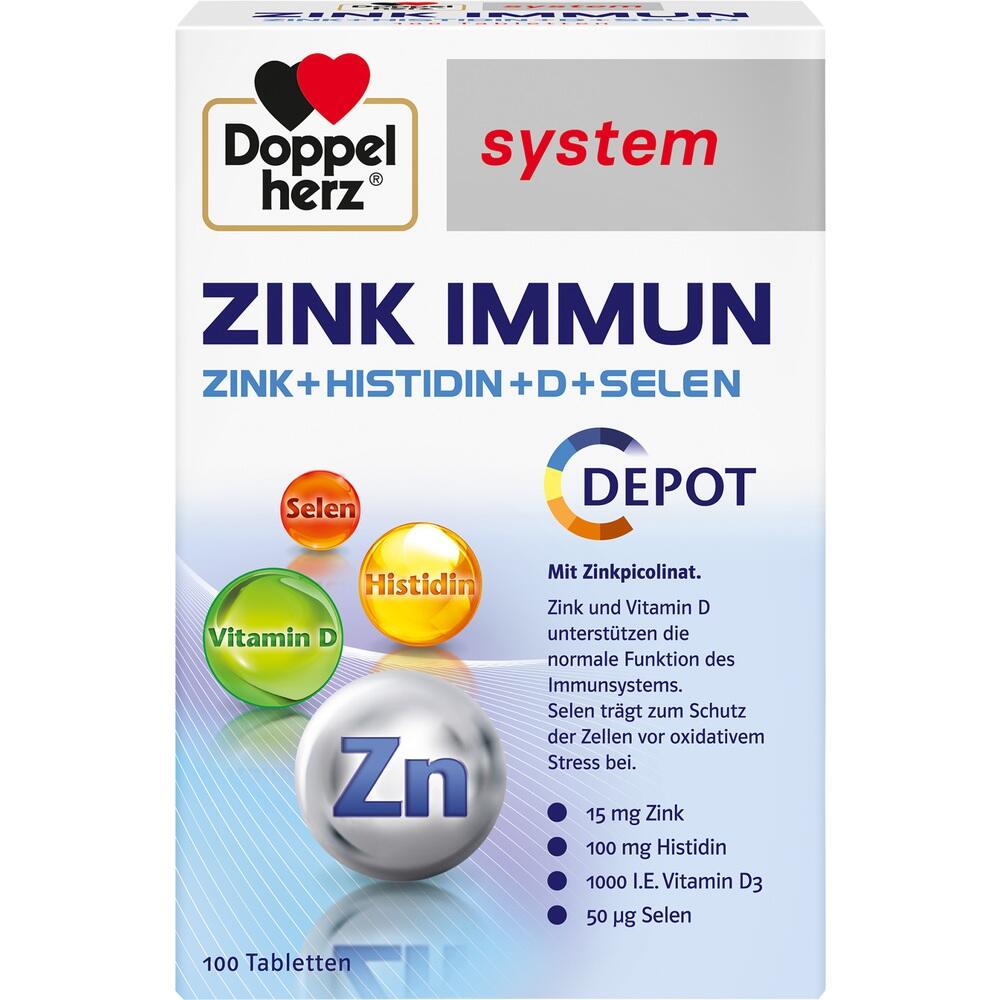 Doppelherz system ZINK IMMUN 100 St Tabletten