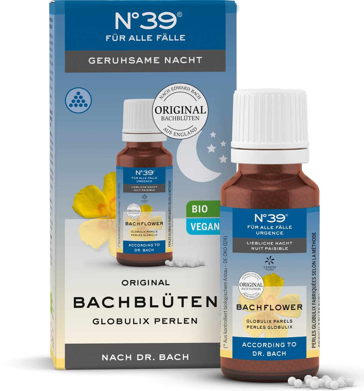 BACHBLÜTEN Notfall No.39 Globulix Nacht 20 g Granulat 20 g