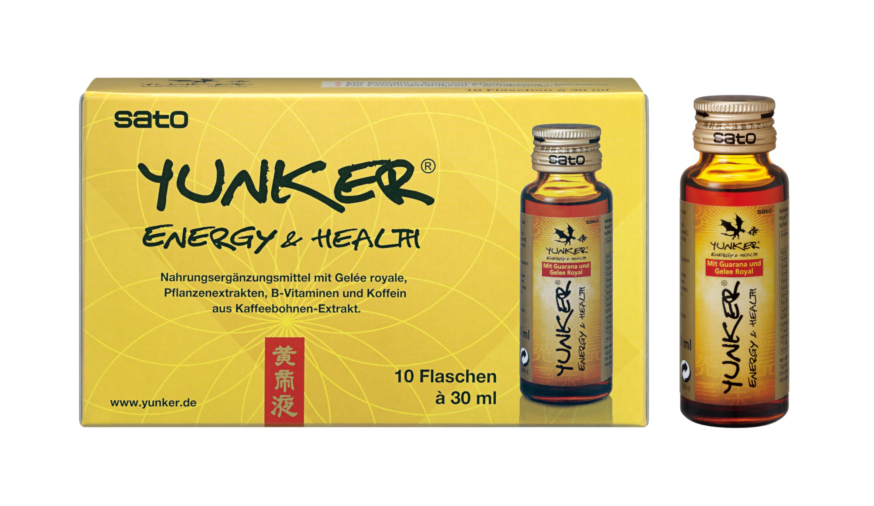 YUNKER ENERGY & HEALTH 10X30 ml Tonikum