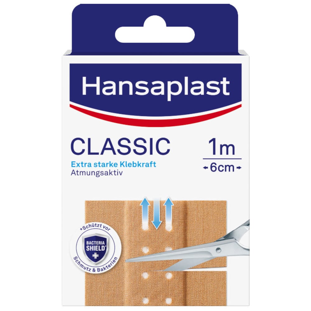 Hansaplast CLASSIC 1x6 1 St Pflaster