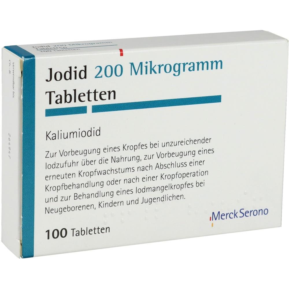 Jodid 200 Mikrogramm 100 St Tabletten