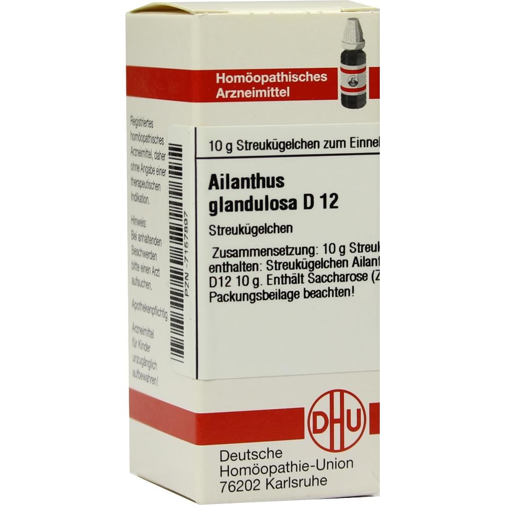 AILANTHUS GLANDULOSA D 12 Globuli 10 g Globuli