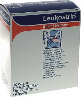 LEUKOSTRIP Wundnahtstreifen 13x102 mm Box 50X6 St Pflaster