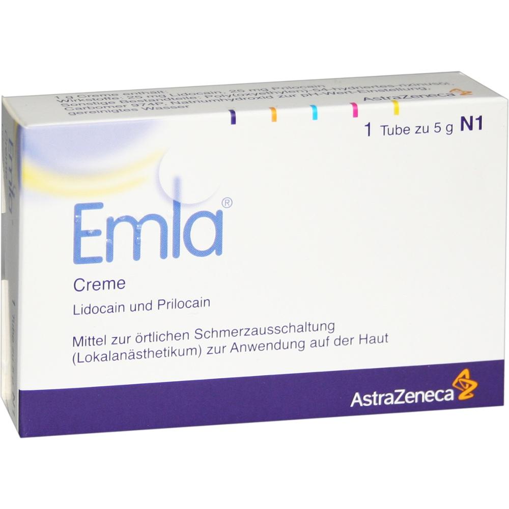 EMLA Creme + 2 Tegaderm Pflaster 5 g Creme