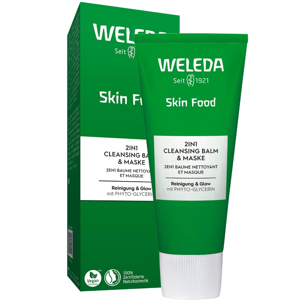 WELEDA Skin Food 2in1 CLEANSING BALM & MASKE 75 ml
