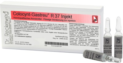 COLOCYNT Gastreu R 37 Injekt Ampullen 10X2 ml Ampullen