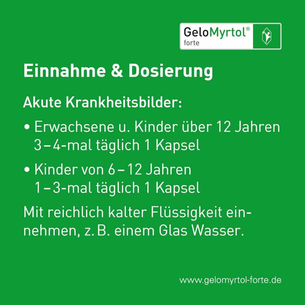 GeloMyrtol forte der pflanzliche Schleimlöser Doppelpack (2x100 St.) 2X100 St Magensaftresistente Weichkapseln