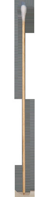 WATTESTÄBCHEN Holz 15 cm mit Wattekopf 100 St