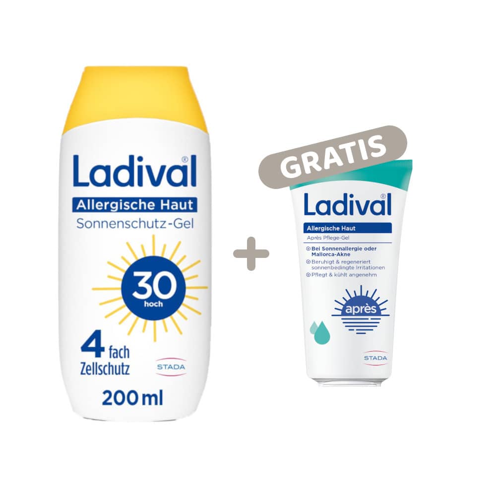 Ladival Allergische Haut Sonnenschutz-Gel LSF 30 200 ml Gel