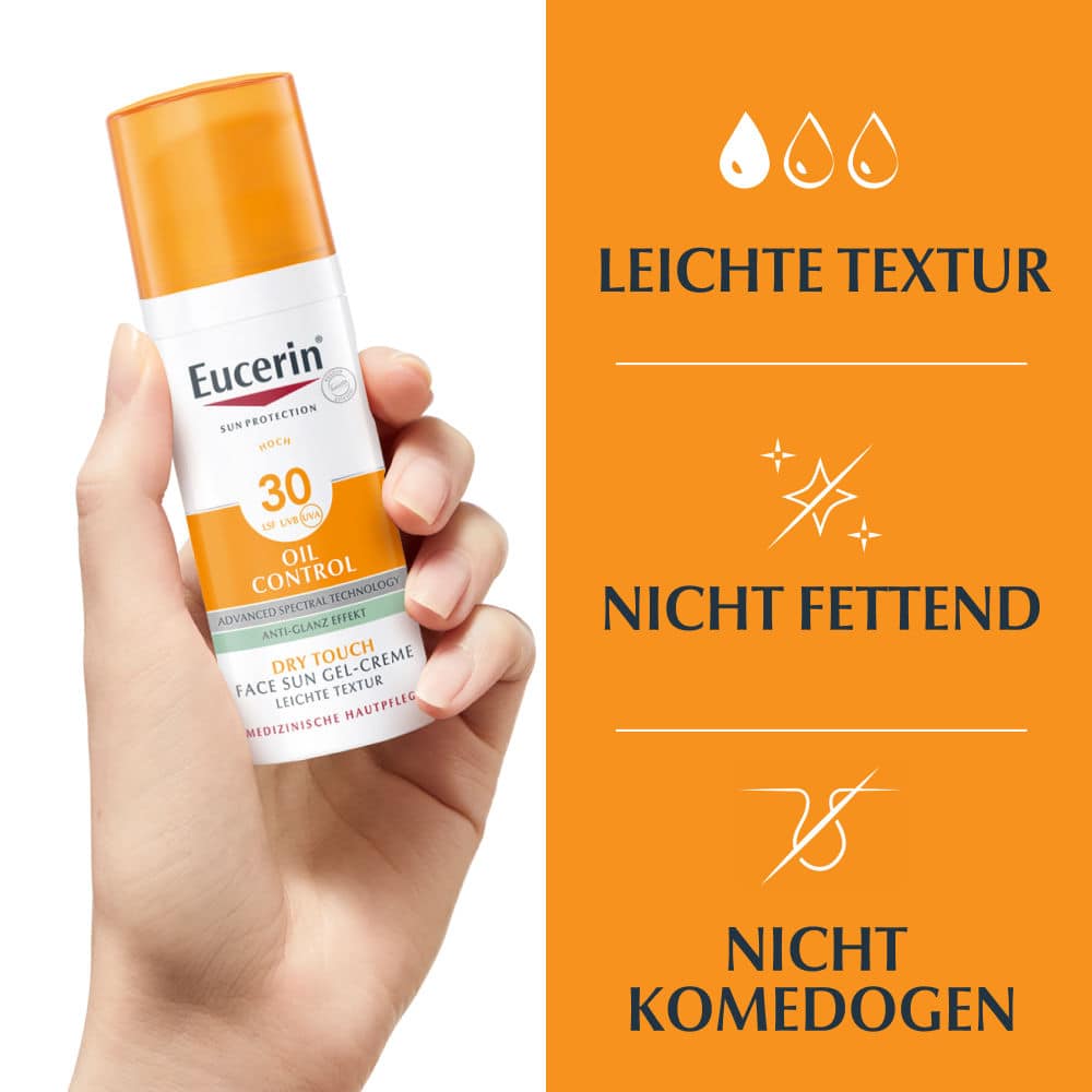 Eucerin  OIL CONTROL FACE GEL CREME LSF30 50 ml Creme