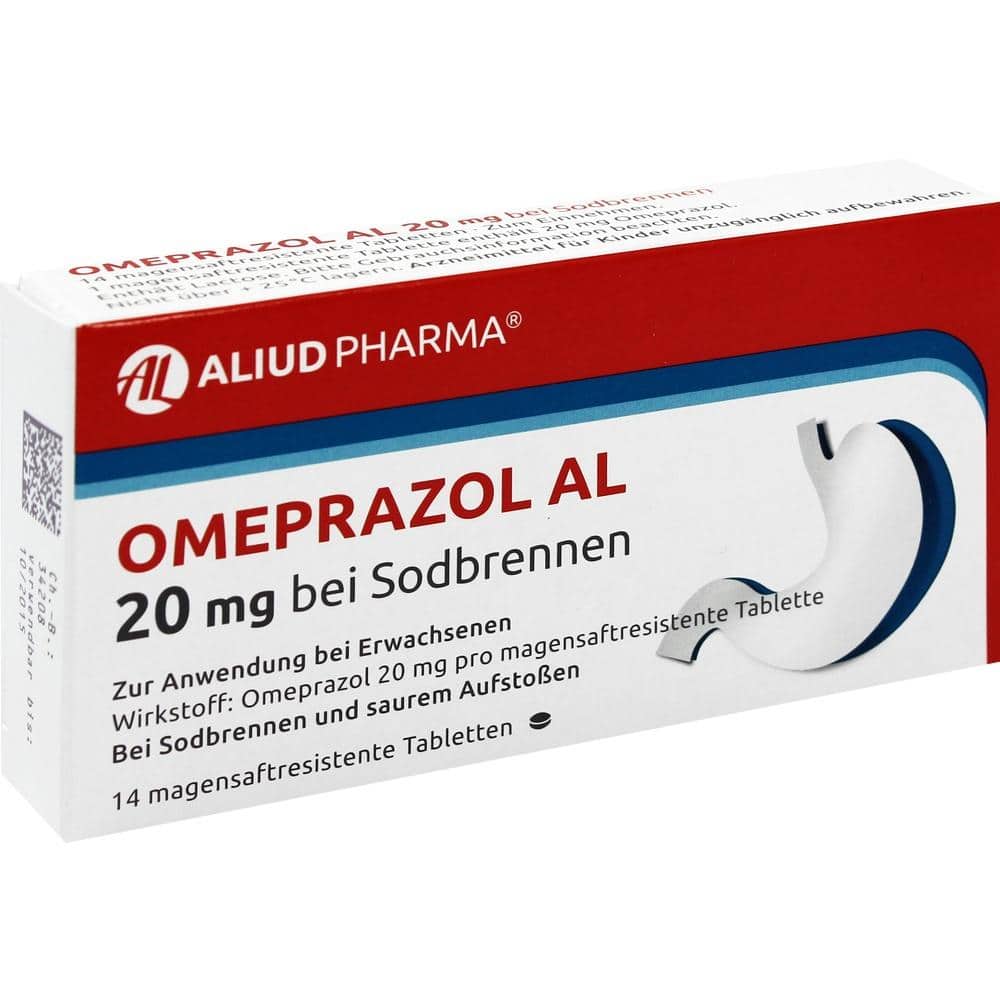Omeprazol AL 20 mg bei Sodbrennen