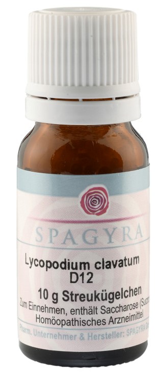 LYCOPODIUM CLAVATUM D 12 Globuli 10 g Globuli