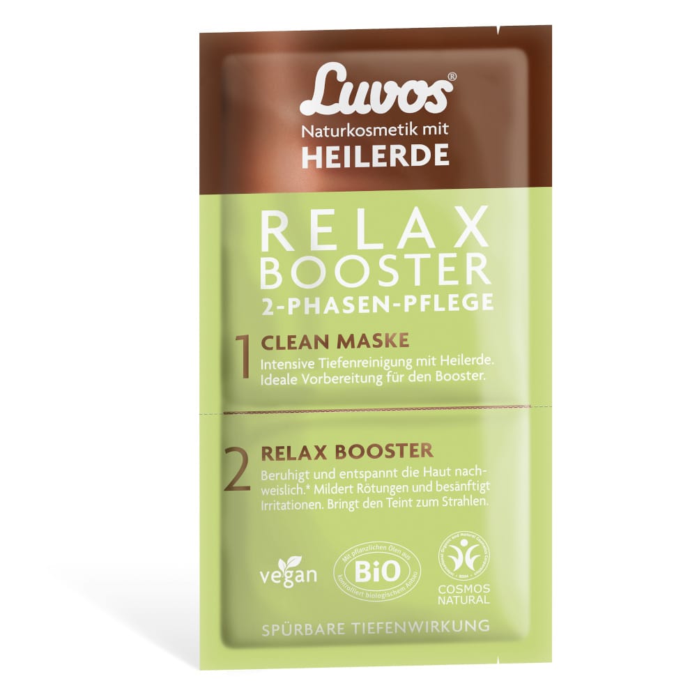 Luvos HEILERDE RELAX BOOSTER 1 Packung Gesichtsmaske