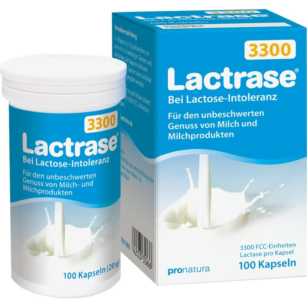 Lactrase 3300 FCC Kapseln 100 St Kapseln