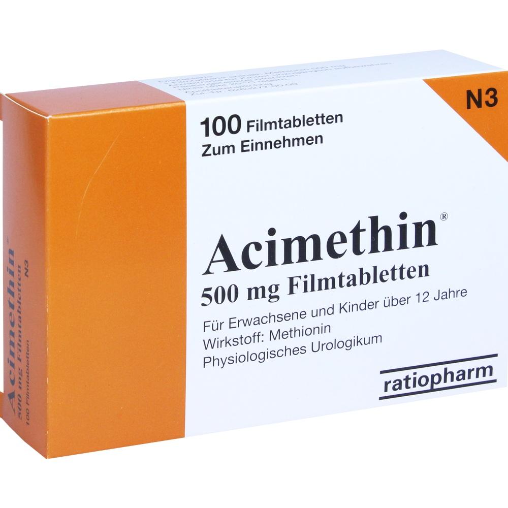 Acimethin ratiopharm 500 mg 100 St Filmtabletten