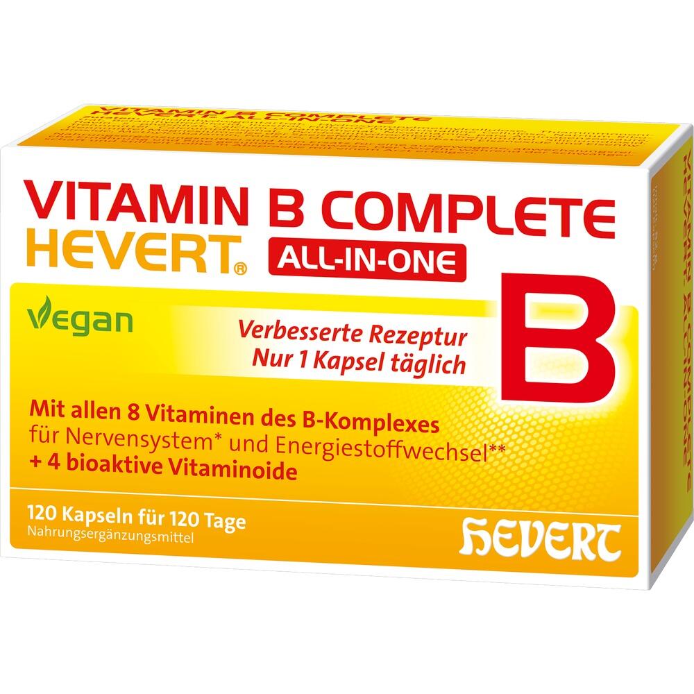 VITAMIN B COMPLETE HEVERT ALL-IN-ONE 120 St Kapseln