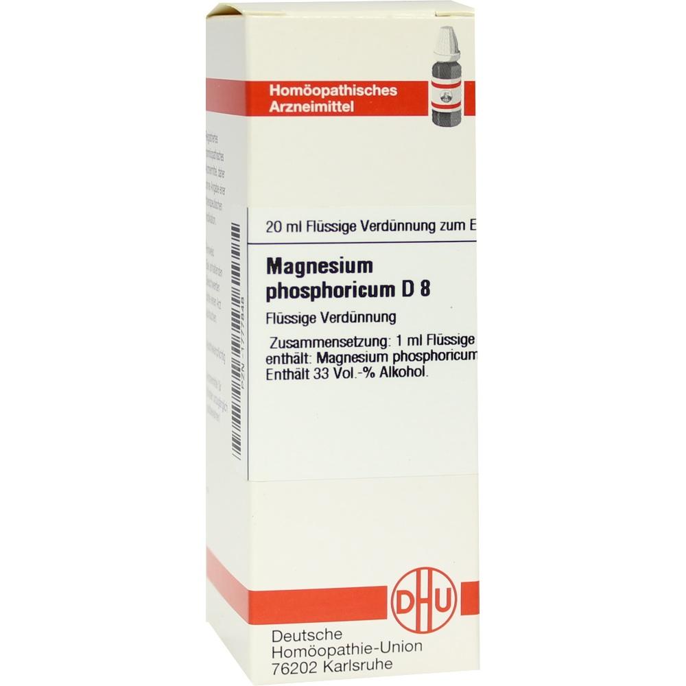MAGNESIUM PHOSPHORICUM D 8 Dilution 20 ml Dilution