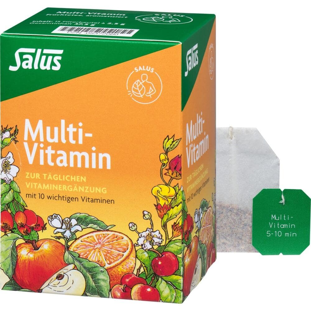 Salus Multi-Vitamin Früchtetee 15 St Filterbeutel