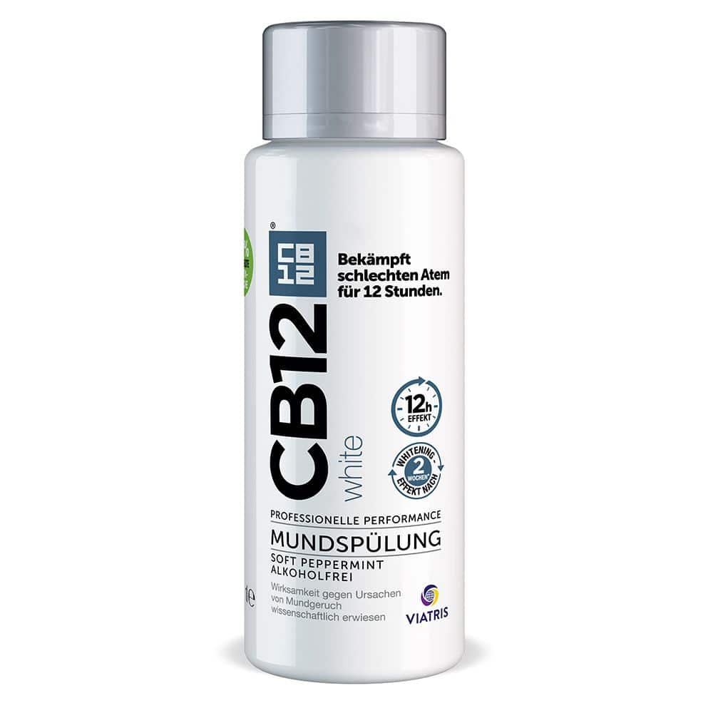 CB12 white MUNDSPÜLUNG SOFT PEPPERMINT ALKOHOLKFREI 250 ml Spüllösung