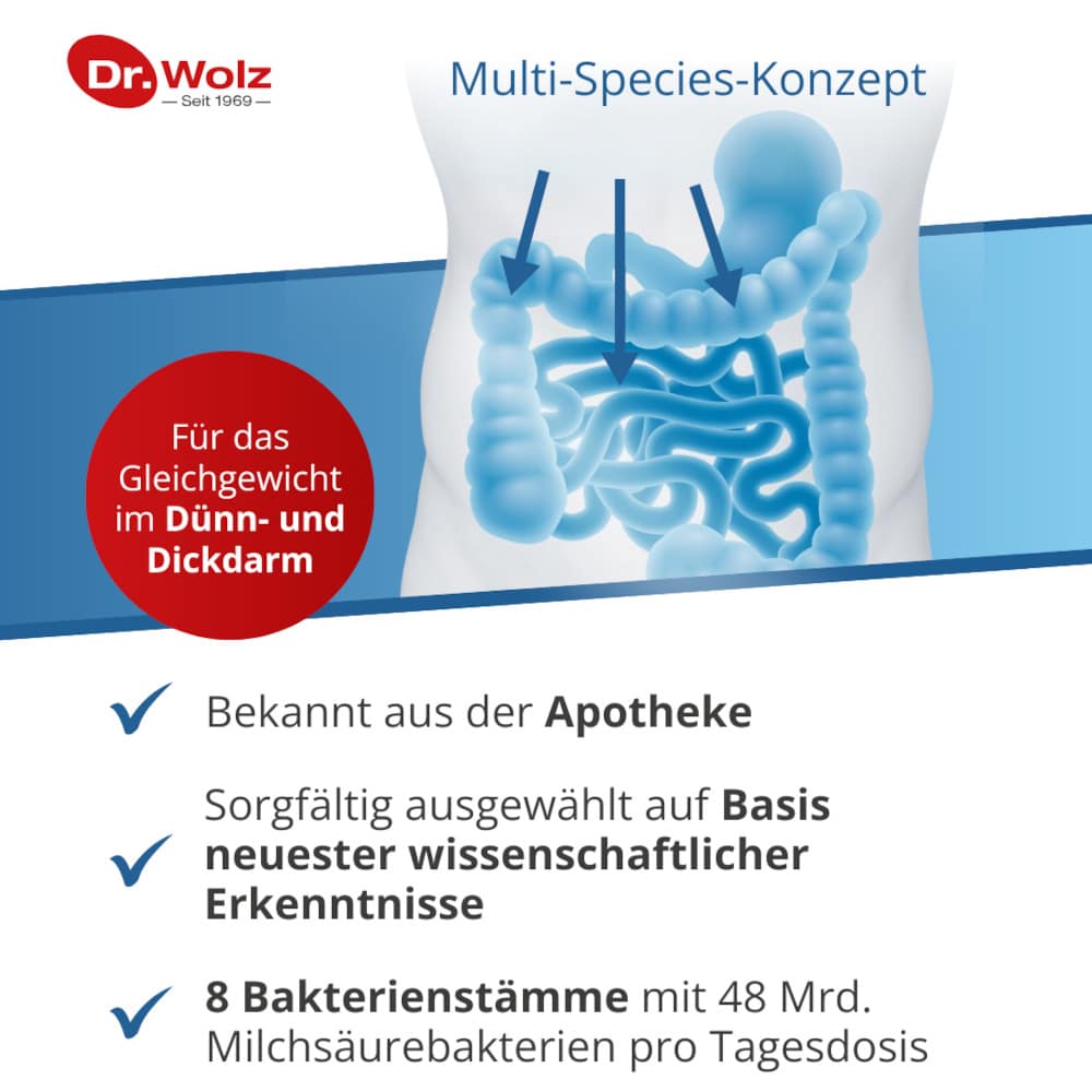 Dr. Wolz Darmflora plus select  40 St Kapseln