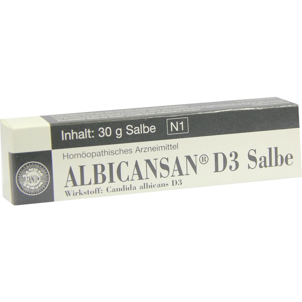ALBICANSAN D 3 Salbe 30 g Salbe