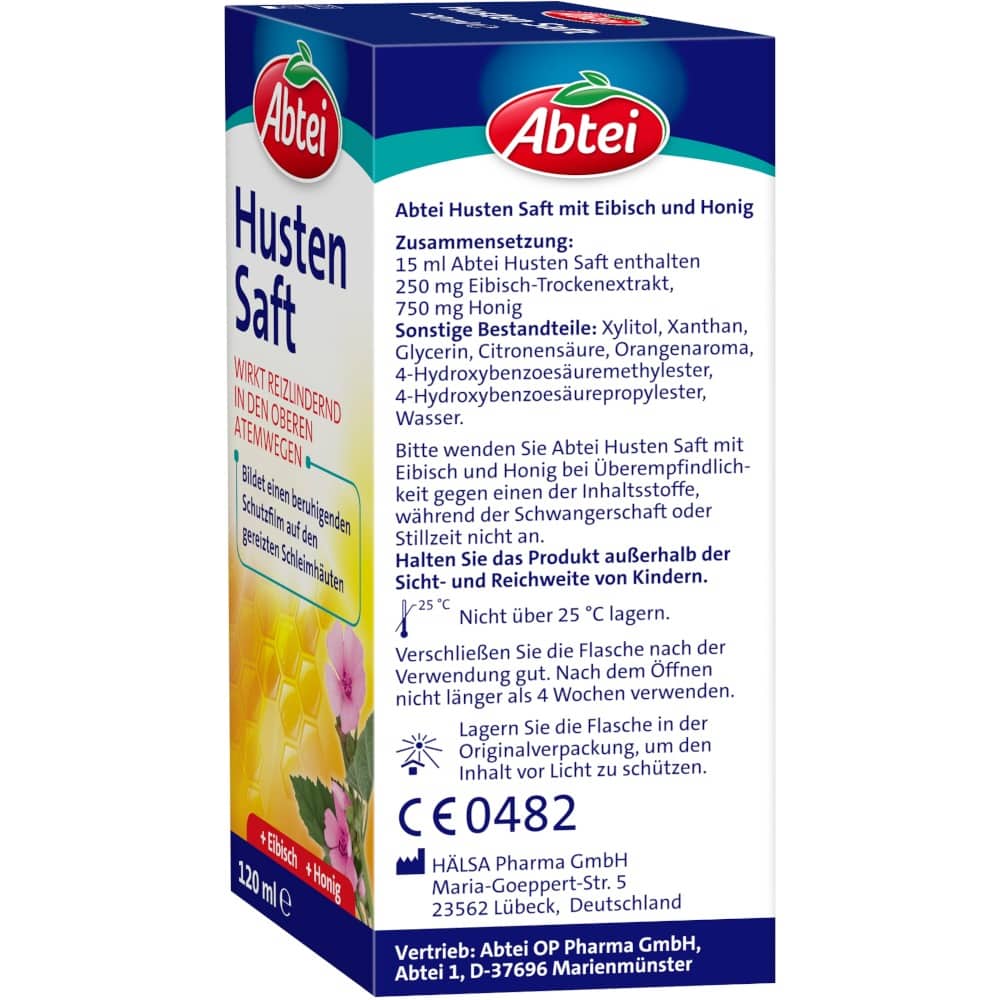 ABTEI Husten Saft Eibisch Honig  120 ml Sirup