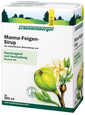 MANNA-FEIGEN-Sirup Schoenenberger 3X200 ml Sirup