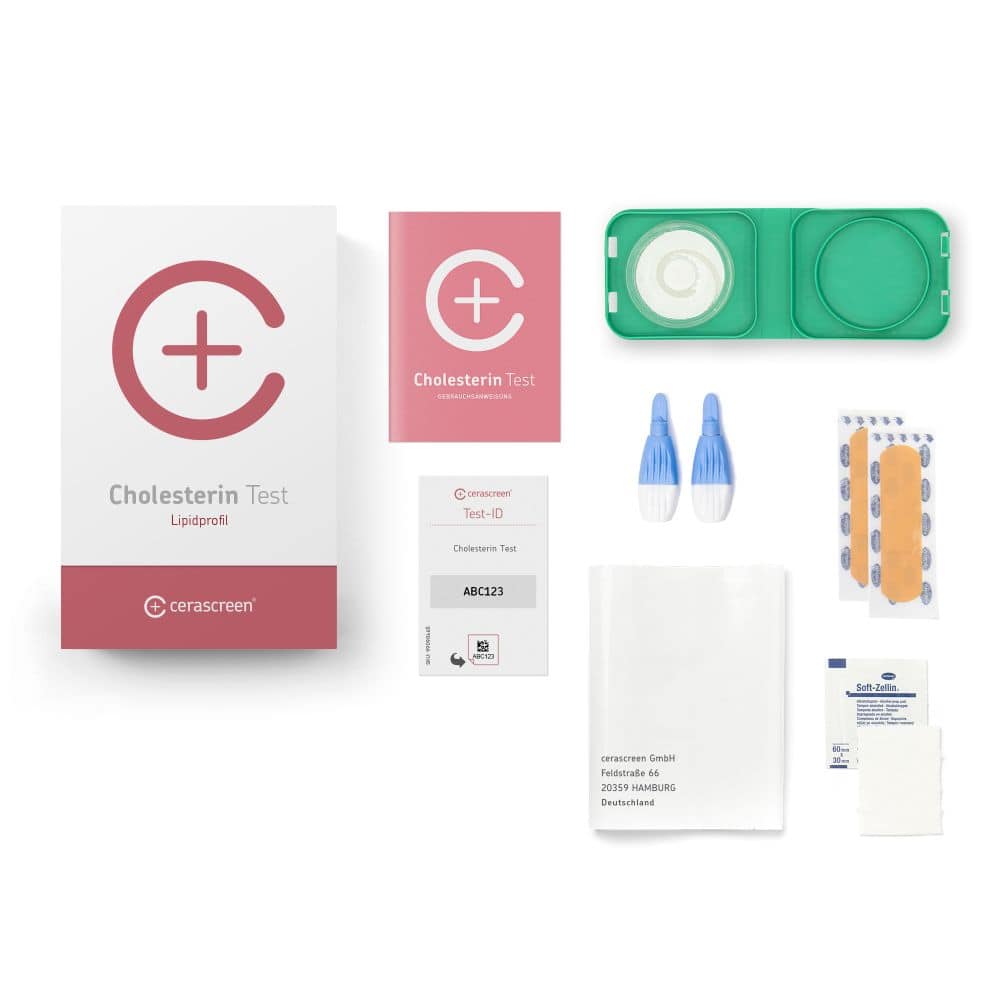 cerascreen Cholesterin Testkit 1 St Test