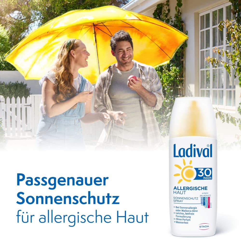 Ladival ALLERGISCHE HAUT SONNENSCHUTZ SPRAY LSF 30 150 ml Spray