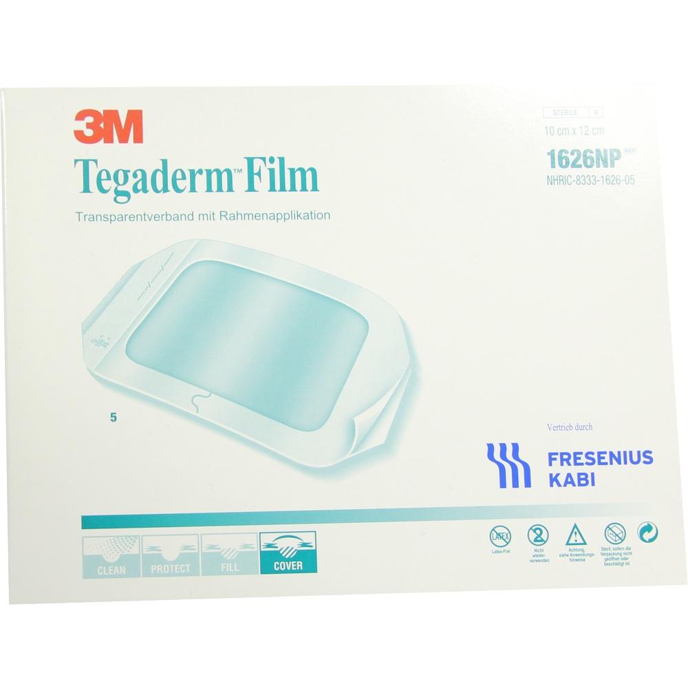 TEGADERM Film 10x12 cm 1626NP 5 St Pflaster