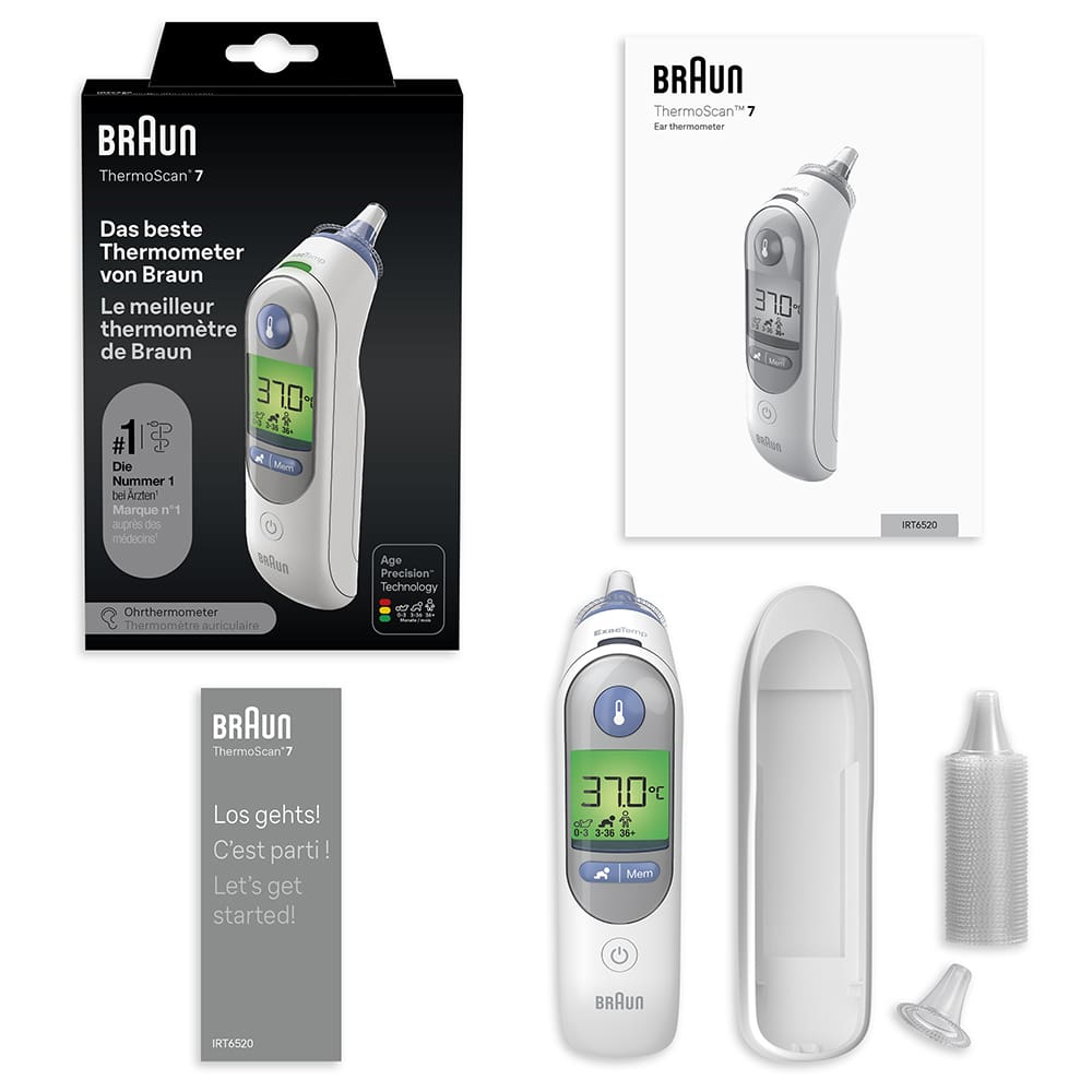 BRAUN ThermoScan 7 IRT6520 Ohrthermometer 1 St