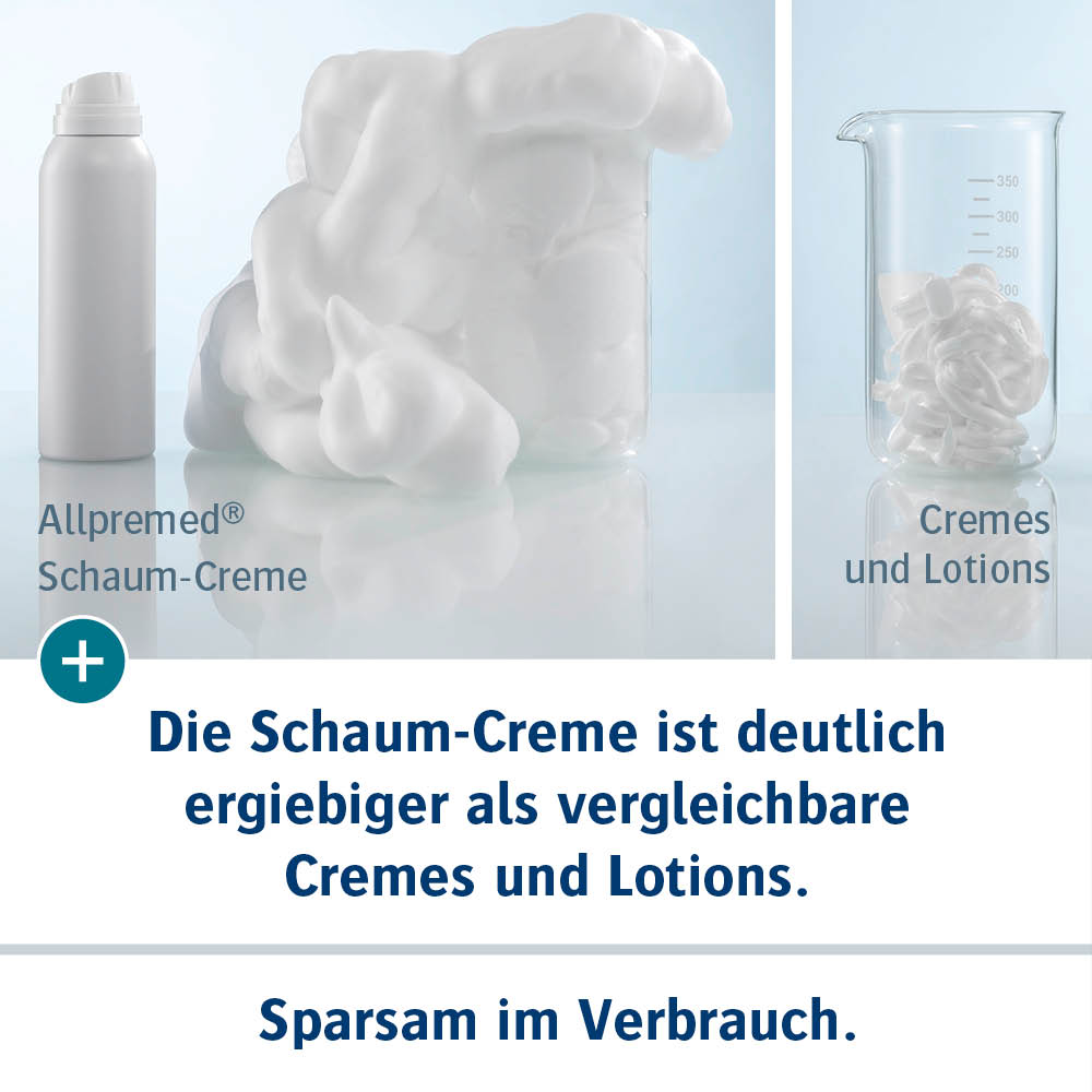 Allpremed hydro Original Schaum-Creme INTENSIV 200 ml Schaum