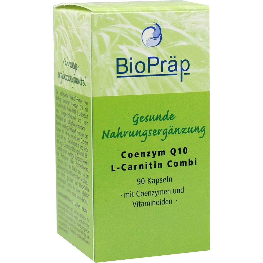 COENZYM Q10 L-CARNITIN Combi 30 mg+180 mg Kapseln 90 St Kapseln