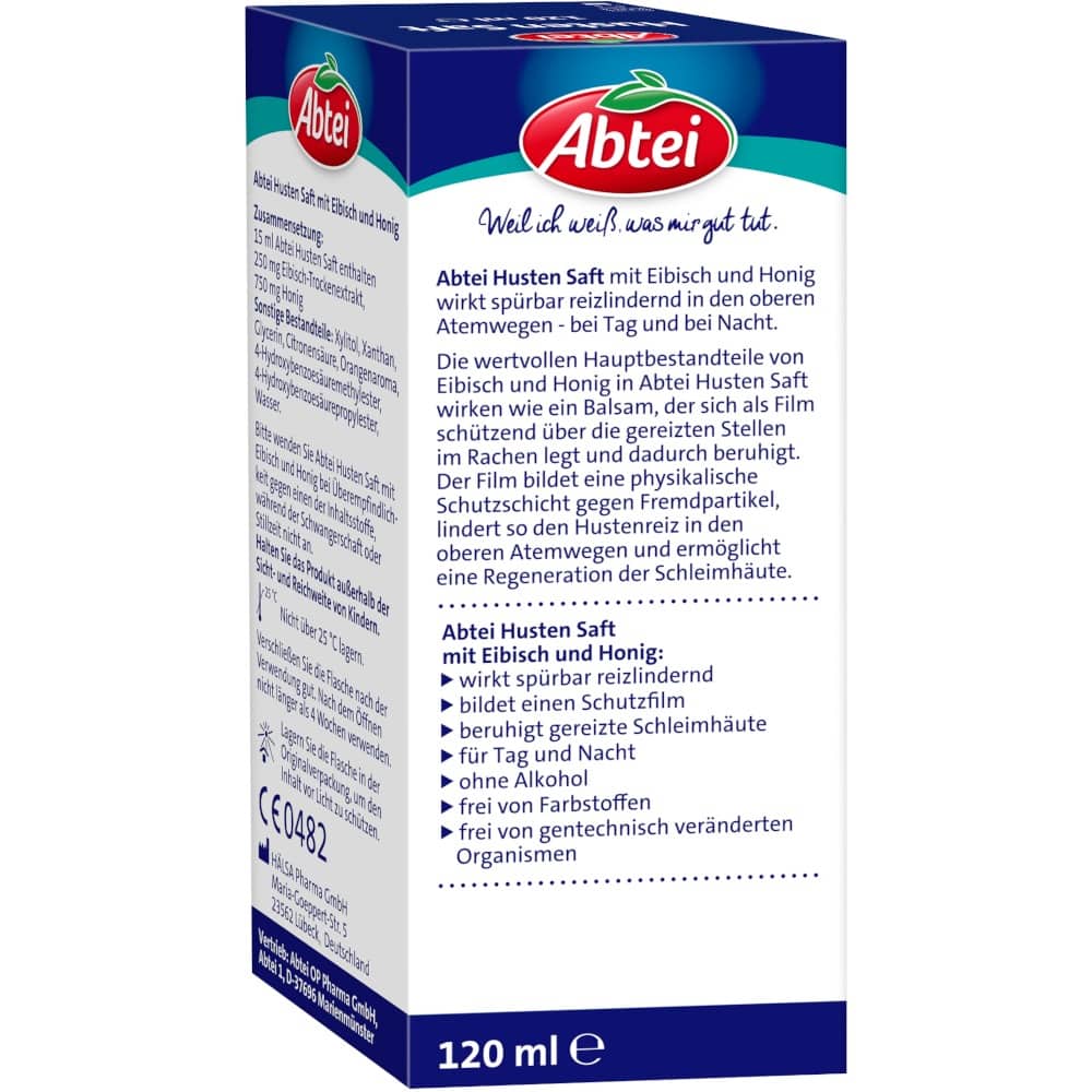 ABTEI Husten Saft Eibisch Honig  120 ml Sirup