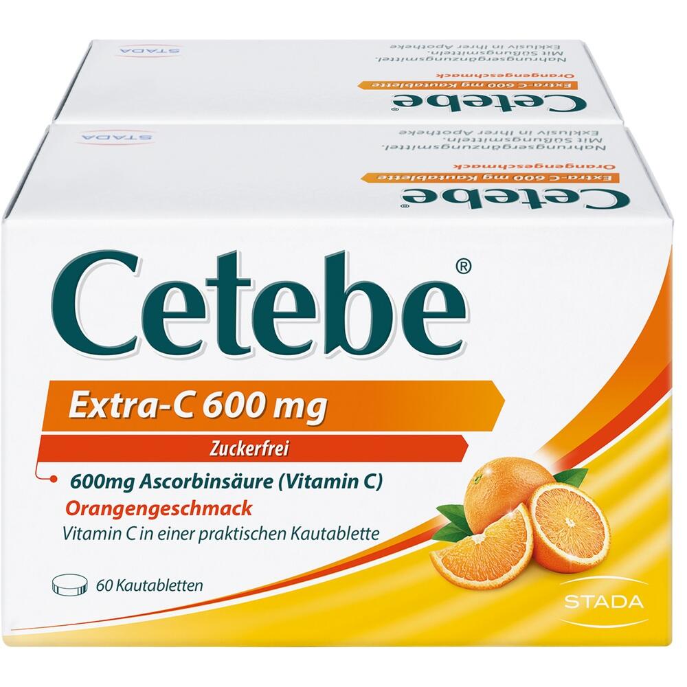 Cetebe Extra-C 600 mg 120 St Kautabletten