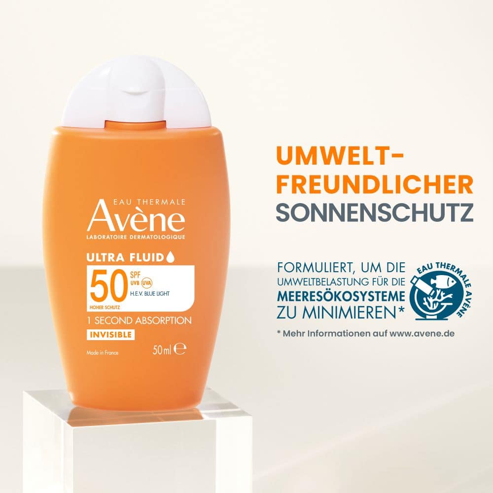 Avène ULTRA FLUID INVISIBLE SPF 50 + 3 € sparen* 50 ml Emulsion