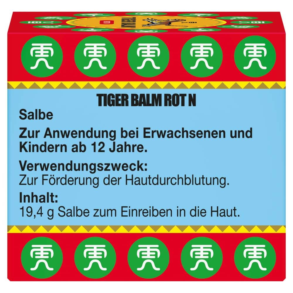 TIGER BALM ROT N 19.4 g Salbe