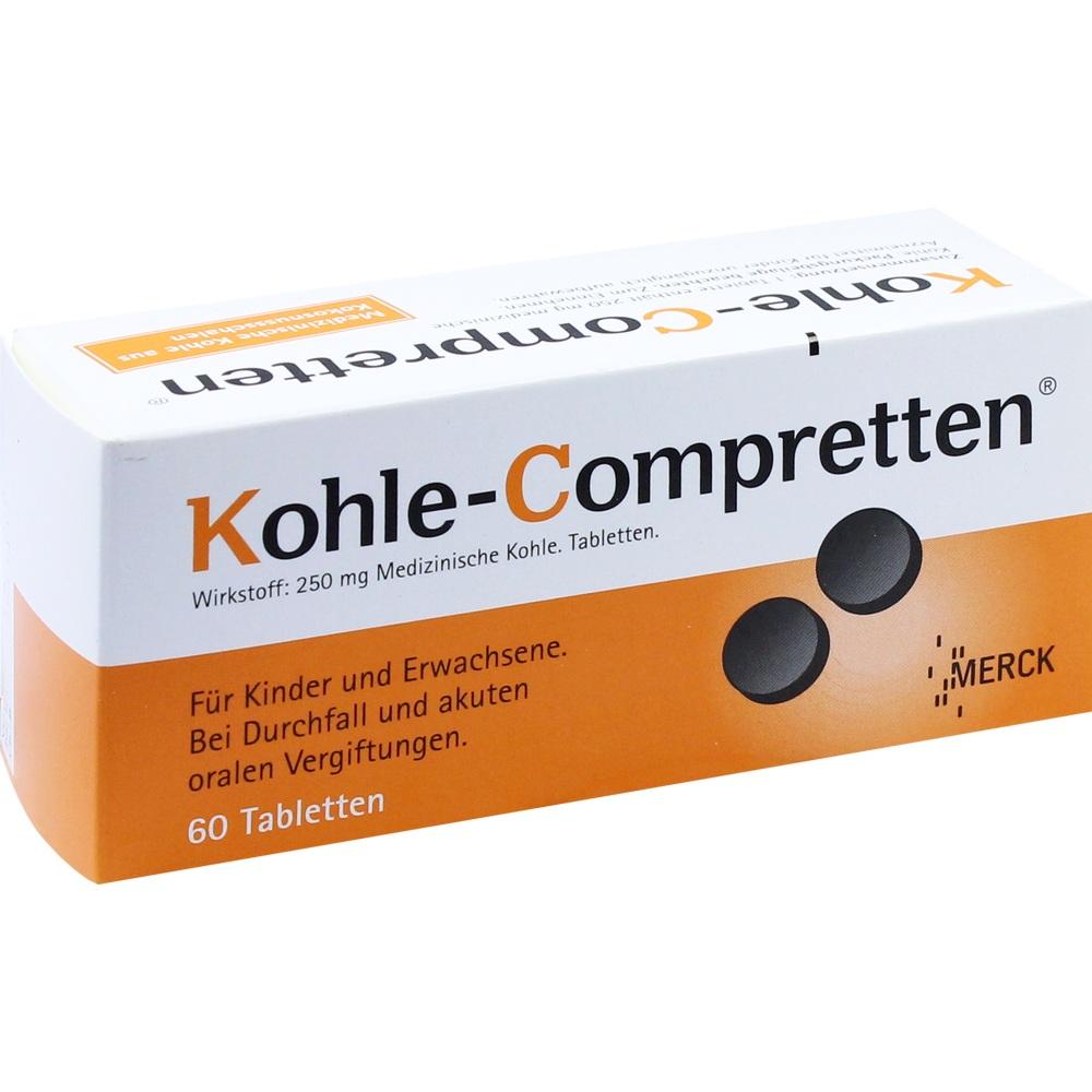 Kohle-Compretten 60 St Tabletten
