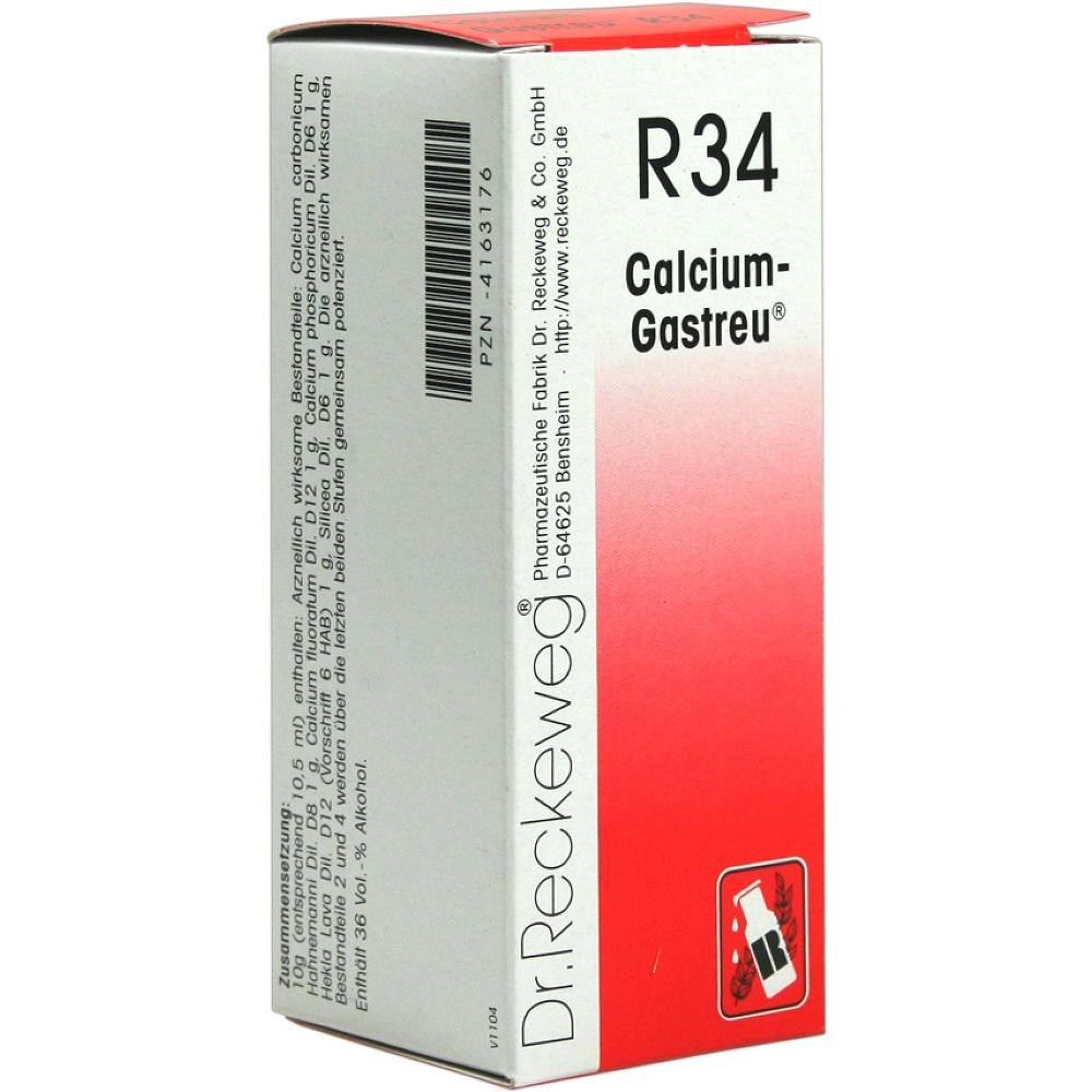 CALCIUM GASTREU R 34 Tropfen zum Einnehmen 50 ml Mischung