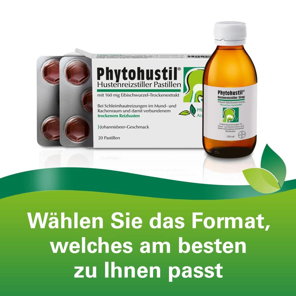 Phytohustil Hustenreizstiller Pastillen 20 St Pastillen