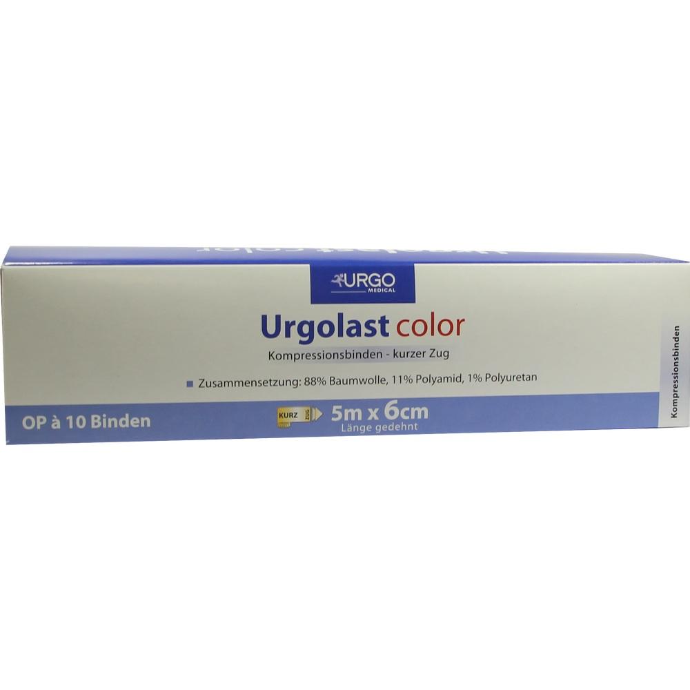 URGOLAST Color Mix Binde 6 cmx5 m 10 St Binden