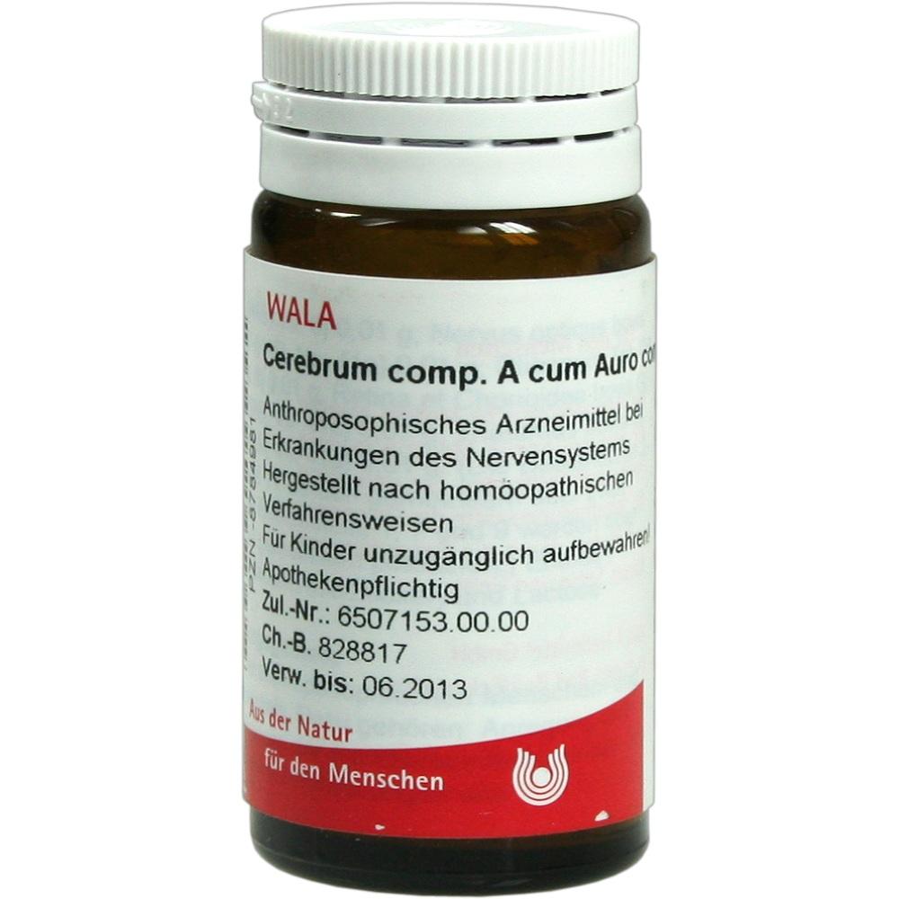 WALA Cerebrum comp. A cum Auro comp. Globuli 20 g Globuli