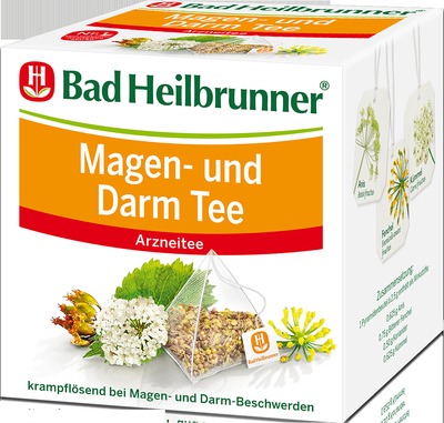 Bad Heilbrunner Magen- und Darm Tee Pyramidenbeutel 15X2.5 g Filterbeutel
